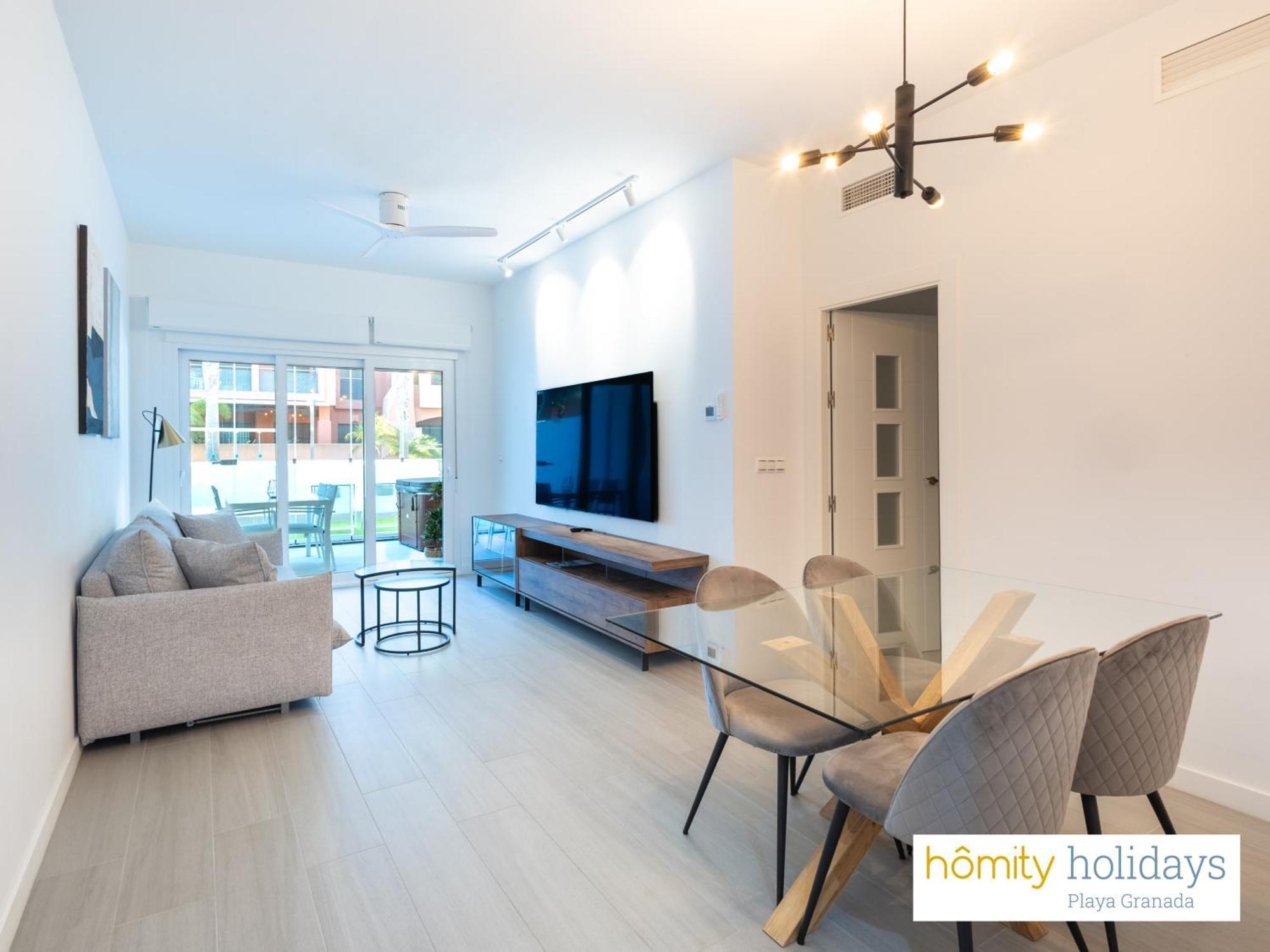 Homity Holidays - Playa Granada - Marina Golf Motril Esterno foto