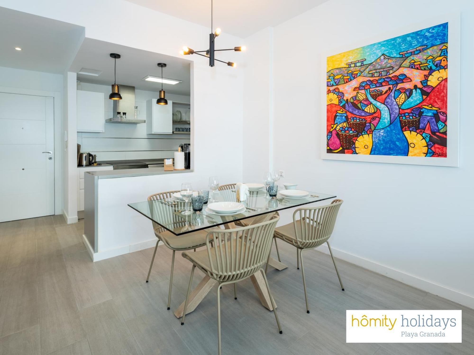 Homity Holidays - Playa Granada - Marina Golf Motril Esterno foto